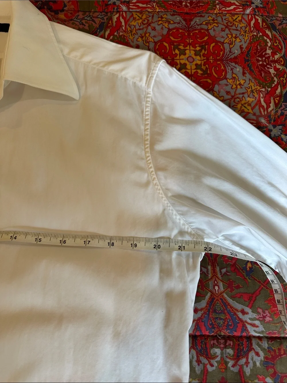 Gucci Men’s Boyfriend Button Down Dress Shirt White Size 40 15 1/2